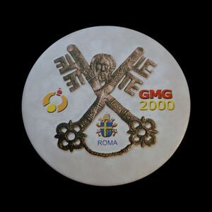 GMG 2000 Roma Pin Badge Metal From World Youth Day 2000